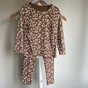 Joe Fresh Floral Matching Set 4T